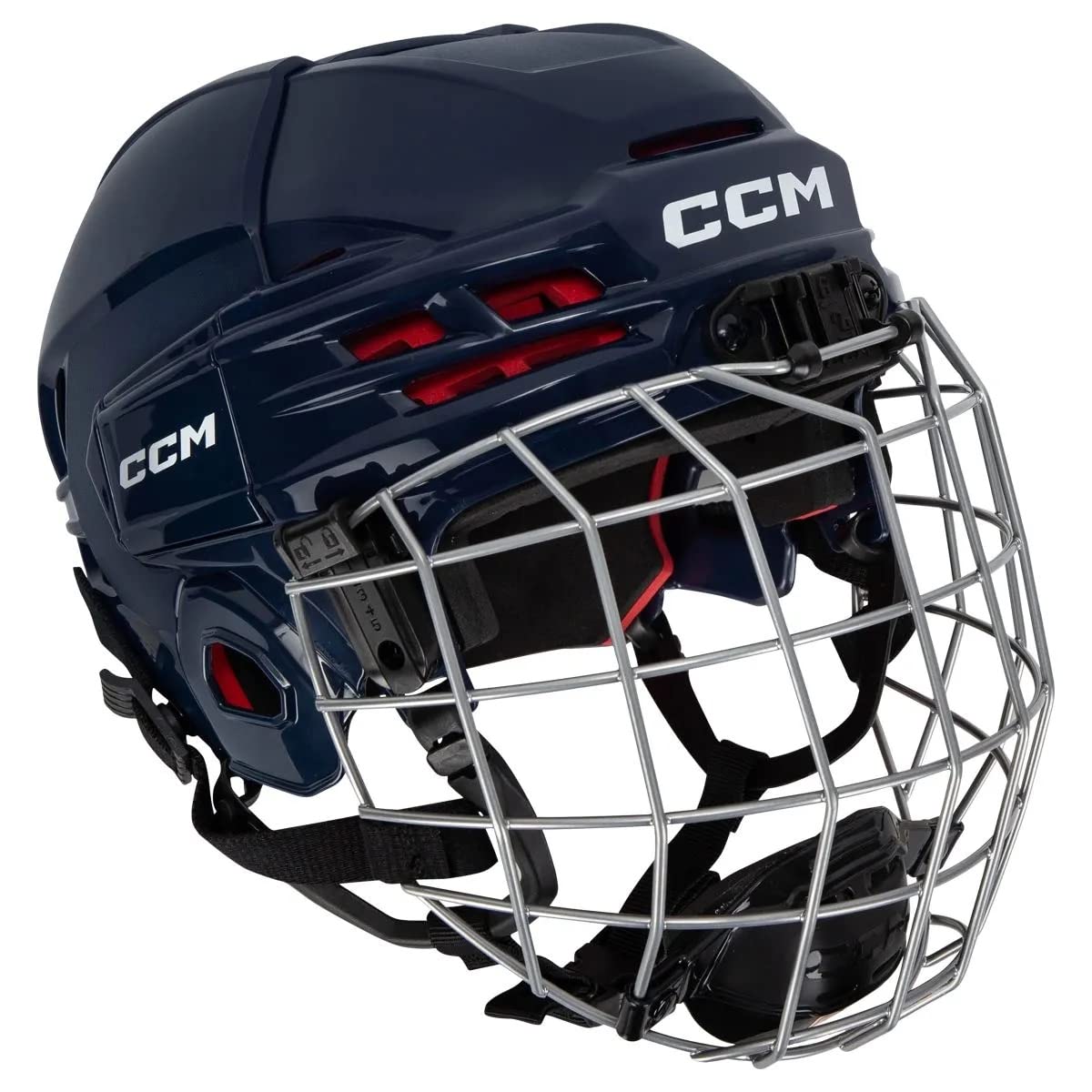 CCM Tacks 70 Hockey Helmet Combo with Cage, Junior/Youth