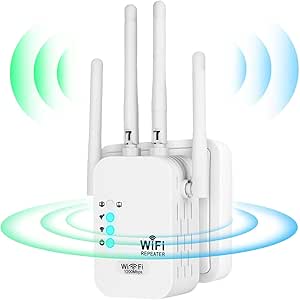 1200Mbps Ripetitore WiFi, Porta Ethernet, Internet Booster, 2.4/5GHz - Foto 5