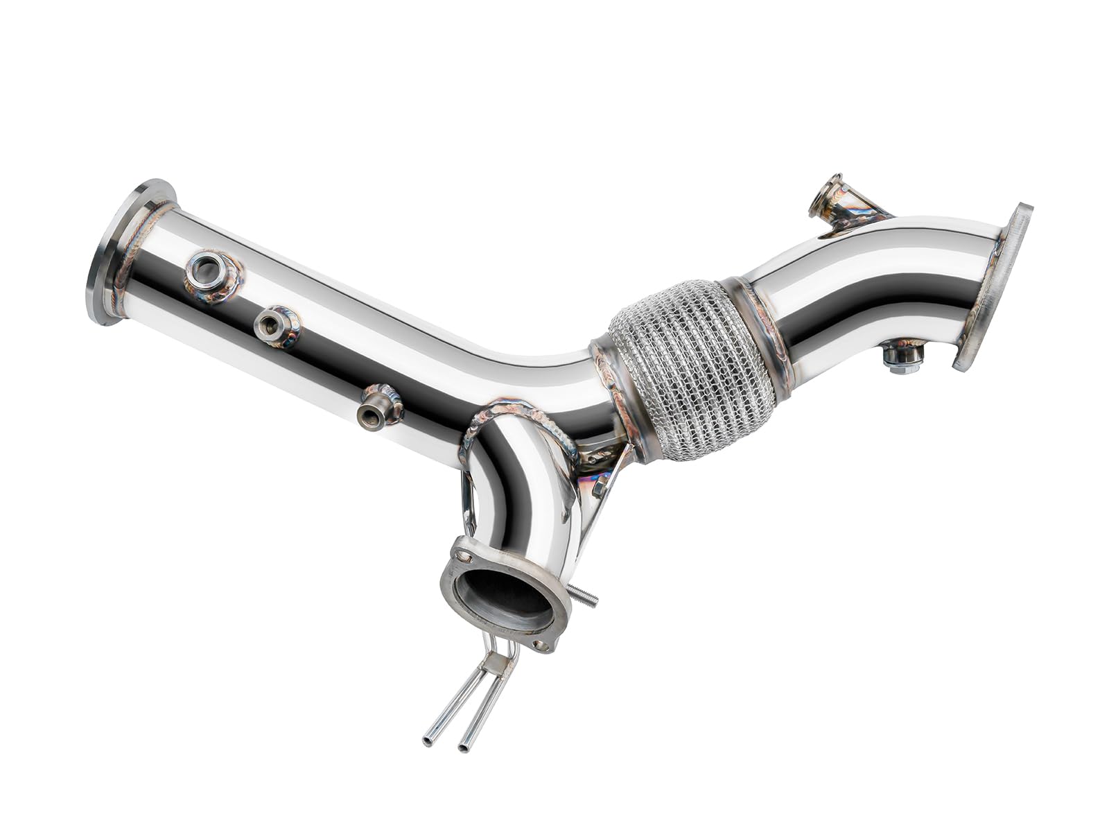 fmic.eu PERFORMANCE Downpipe für BMW G30 540d B57 Edelstahl Performance Upgrade reduziert Abgasgegendruck verbessert Turbolader Effizienz und Motorleistung