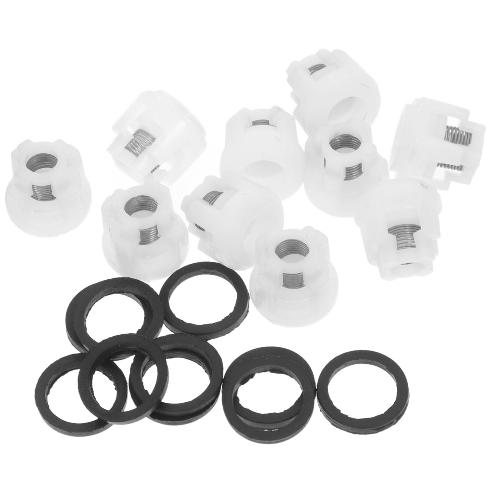 Válvula de Bomba para Hidrolavadora Pequeña 15mm X 14,7mm, Kit de 10 Unidades para Limpieza de Coche Portátil, Asiento de Válvula de Retención, Repuesto para Hidrolimpiadoras