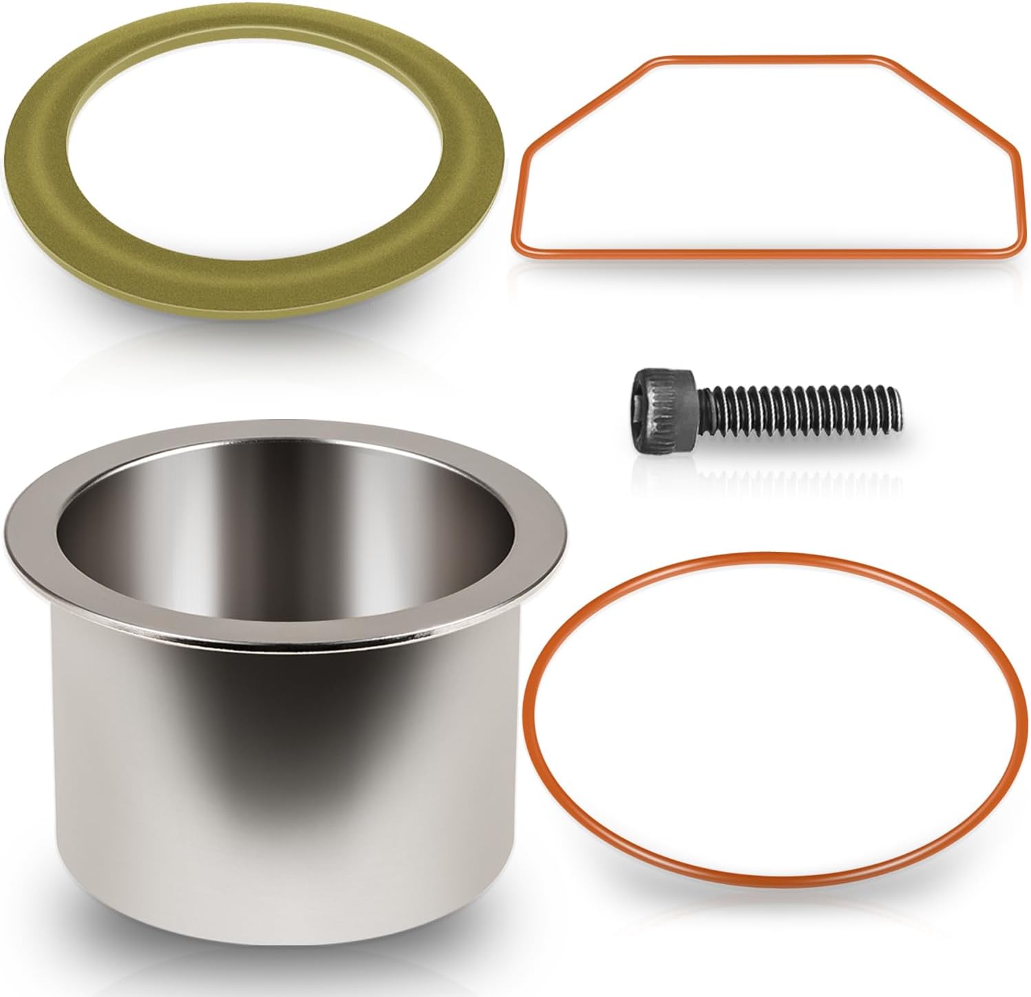 K-0650 Air Compressor Cylinder Sleeve and Compression Ring Kit For Craftsman DeVilbiss Porter Cable DeWalt Oil-Free Air Compressors | Craftsman Air Compressor Rebuild Kit | K0650