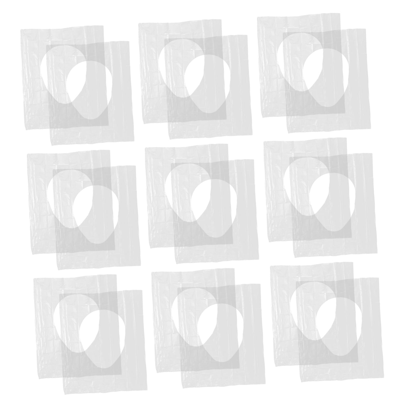 WOFASHPURET 50 Pack Disposable Toilet Seat Covers Flushable Seat Liners for Travel Toilet Bowl Protectors for Women Men