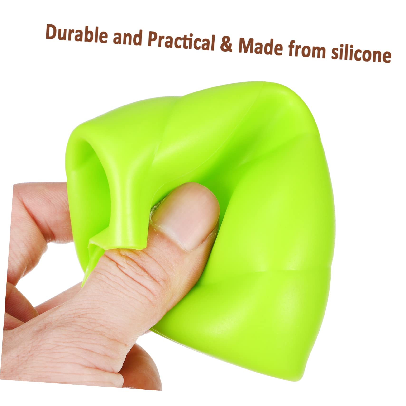 VINTORKY 4pcs Garlic Peeling Tool Garlic Skin Remove Tool Non-slip Handle Easy Use