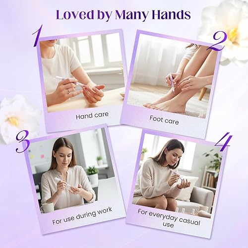 Miniatura 8 de Bolígrafo de aceite de cutícula de cerámica, bolígrafo portátil de aceite para cutículas de 0.1 fl oz, removedor de cutículas de punta suave y