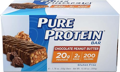 Miniatura 2 de Pure Protein Bocaditos de barra de caramelo, caramelo de cacahuete de chocolate, 0.18 onzas de proteína, sin gluten, bajo en azúcar, 0.70 onzas,