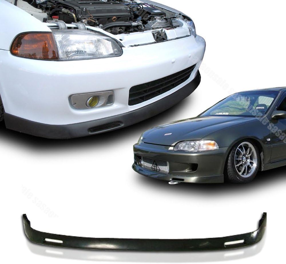 NEW - 1992-1995 HONDA CIVIC Coupe Hatchback BYS Type Front PU Bumper Lip