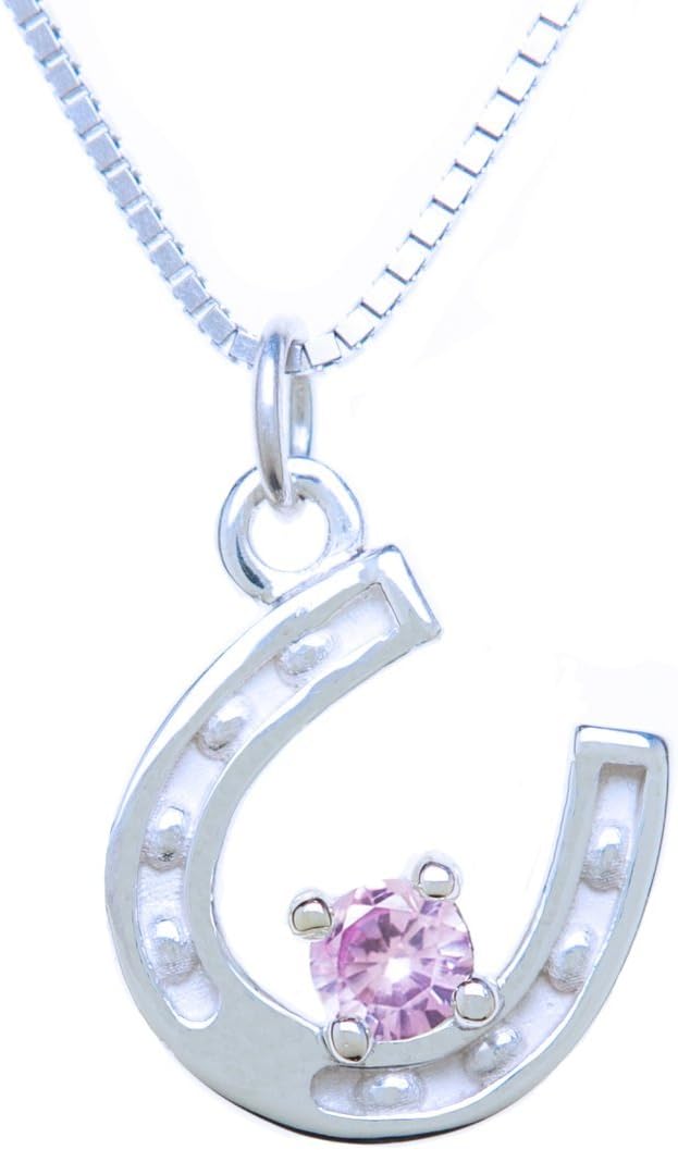 - Sterling Silver Pendant Charm Horse-Shoe