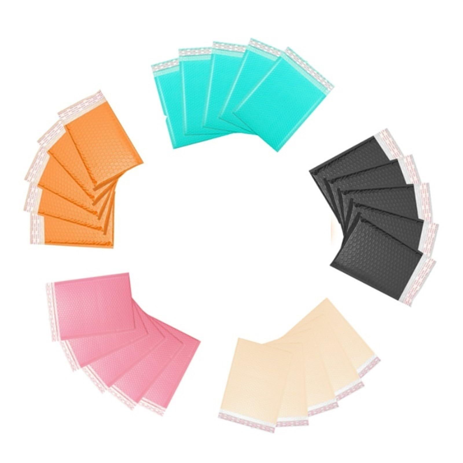 Sobres Acolchados 50 Sobres Acolchados con características Impermeables y a Prueba de Golpes for pequeñas Empresas, Sobres Acolchados Forrados, autosellados(Combination Pack,18 * 23cm)