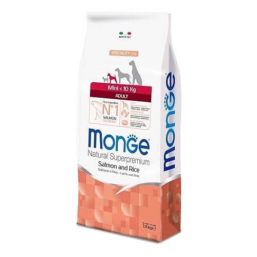 Monge Natural Superpremium Dog Salmon Dry Food 7,5kg