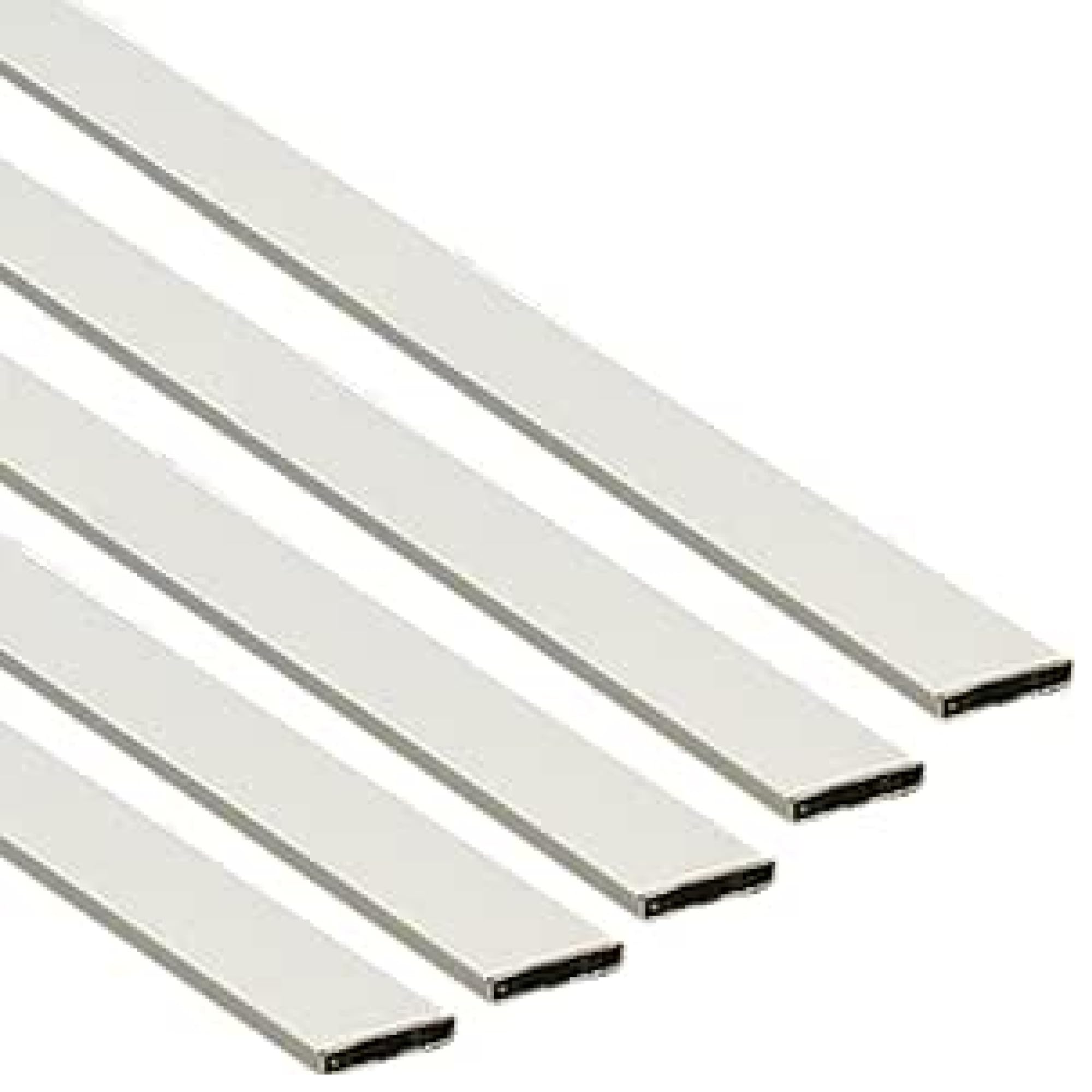 EAI Fire Seal Intumescent Door Strips - 5 Pack, 105cm x 2cm x 0.4cm | Adhesive Metre-Long Safety Strips to Prevent Spread of Fire | White