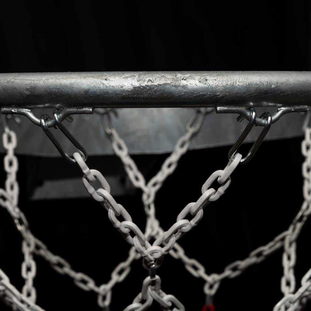 Canestro Da Basket Da Muro ARKEM - Cerchio In Acciaio 39 Cm, Rete Nylon, Per Interno Ed Esterno