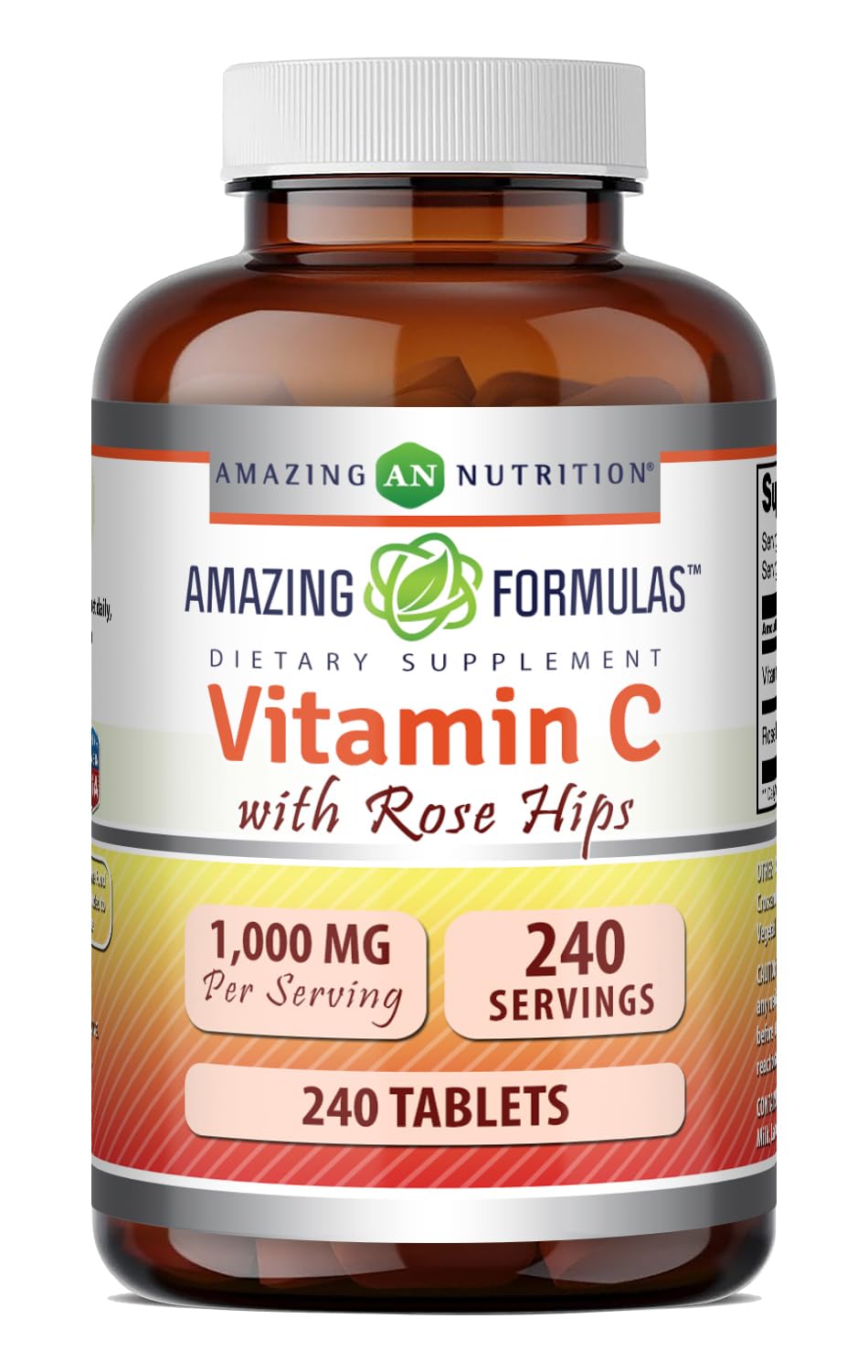 Amazing Formulas Vitamin C with Rose Hips