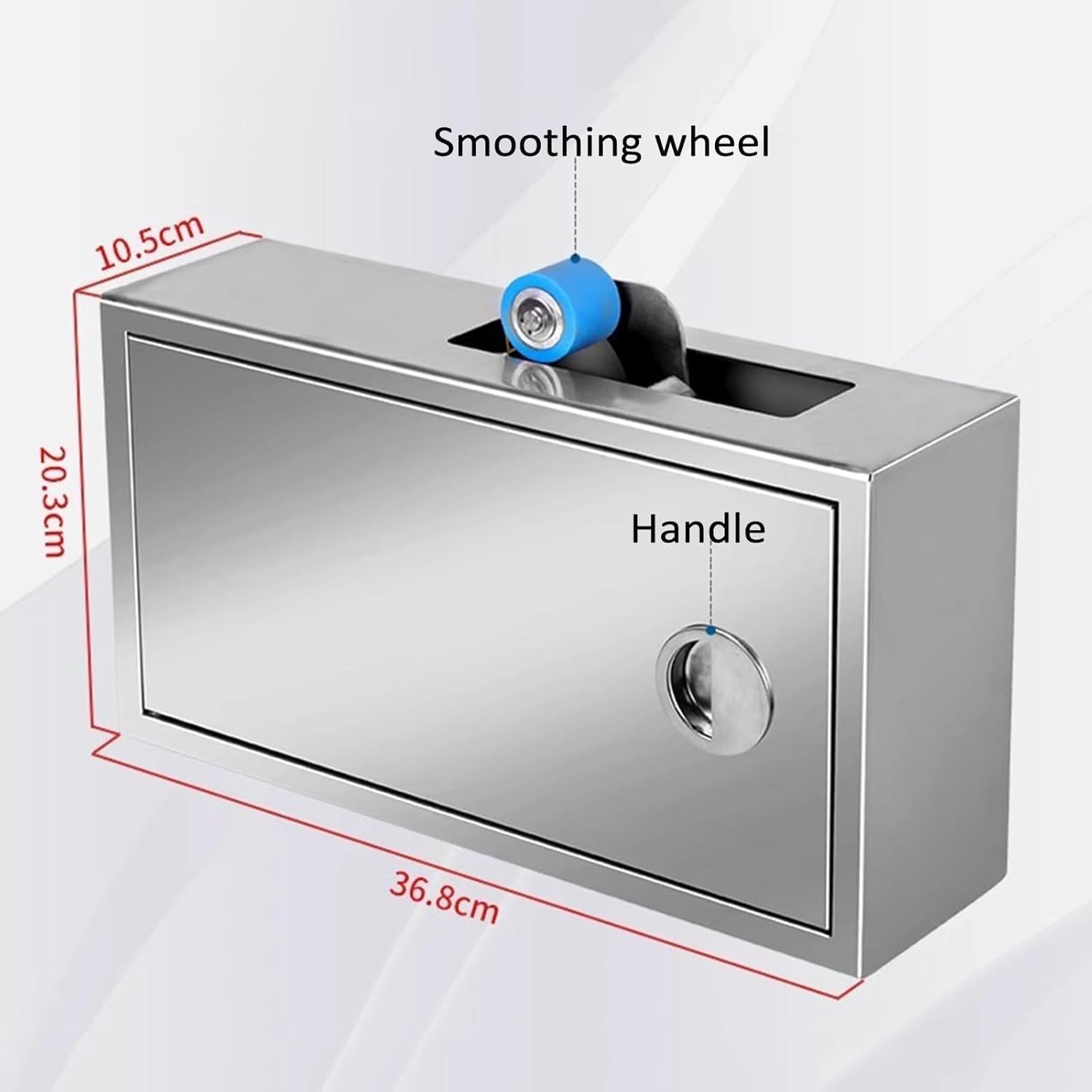 Dispenser manuale per nastro adesivo largo 2,5 cm, sigillante automatico per cartone, lunghezza di tenuta regolabile, non necessita di elettricità, ideale per casa, tessuti, cibo, vendita al dettaglio