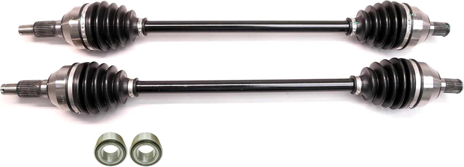 ATVPC Front CV Axles & Wheel Bearings for Can-Am Maverick X3 64"" Turbo XMR XRC & XDS, 705401634