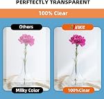 Transparency Film Inkjet 8.5x11 Inches 30 Sheets 100% Clear Silk Screen Printing Color Quick-Dry Universal OHP Overhead Projector Transparencies Paper Crafting