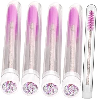 Disposable Eyelash Mascara Wands 5Pcs with Co...