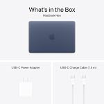 Apple 2026 MacBook Neo 13-inch Ordinateur portable avec Apple A18 Pro puce (6 cœurs) CPU et de 5 points GPU, 8GB Mémoire unifiée, 256GB) - Indigo - Clavier anglais