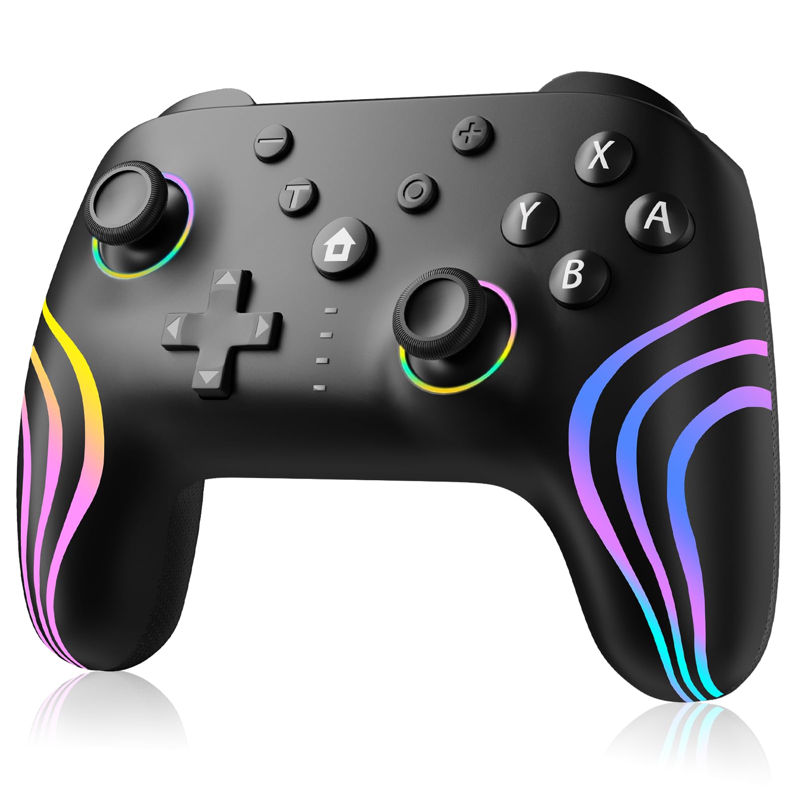 Suoxiom 2 Pack Wired Controller for Xbox 360 PC, USB Gaming Gamepad with Ergonomic Design, Plug & Play Dual Vibration Controller Compatible with Xbox 360 & Windows 10/8/7/XP — view 8