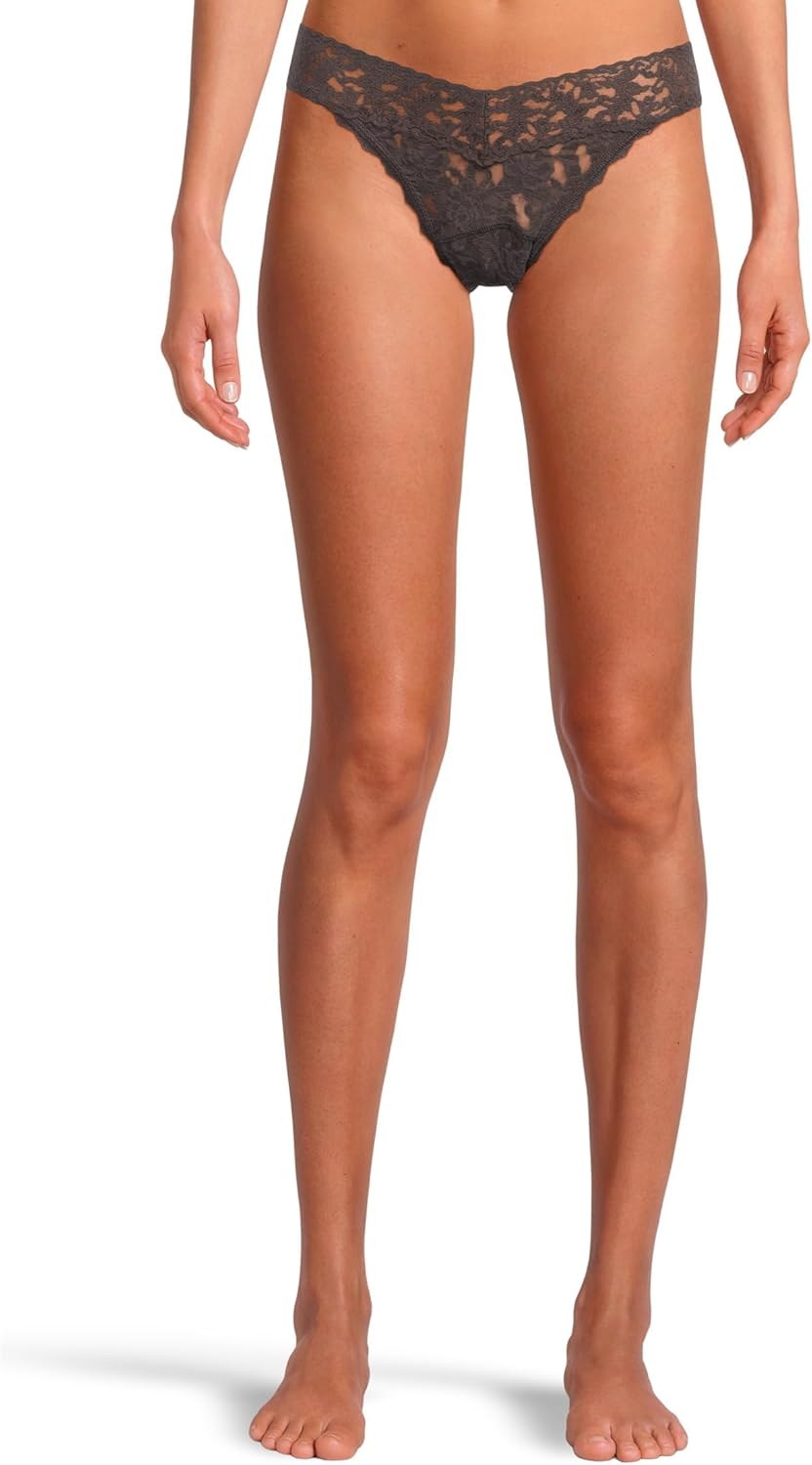 hanky panky Women's Signature Lace® Leakproof Original Rise Thong