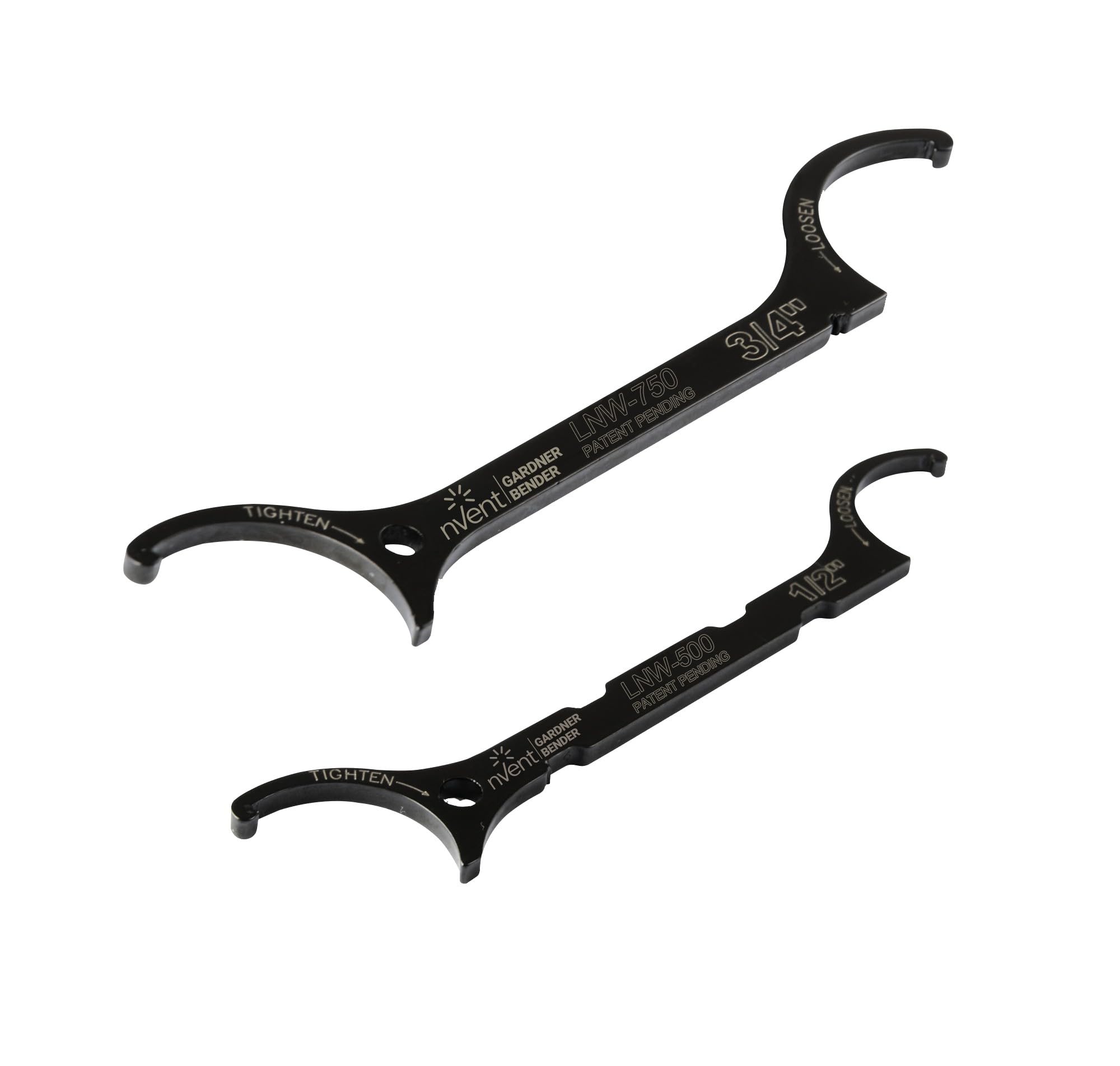 るん Gardner Bender LNW-KIT Locknut Wrench Kit, ½ & ¾ Inch., Loosen