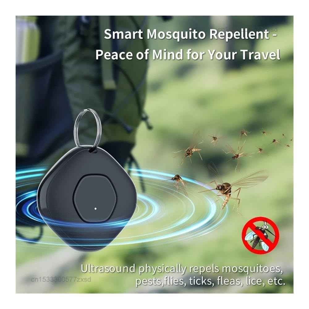 Deterrente elettronico Portatile for Insetti Repellente for zanzare ad ultrasuoni(2pcs)