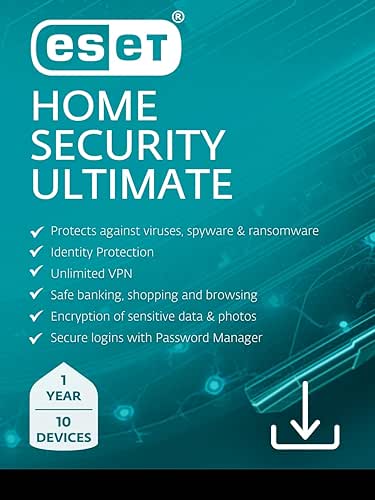 ESET Home Security Ultimate | Antivirus | VPN | Identity