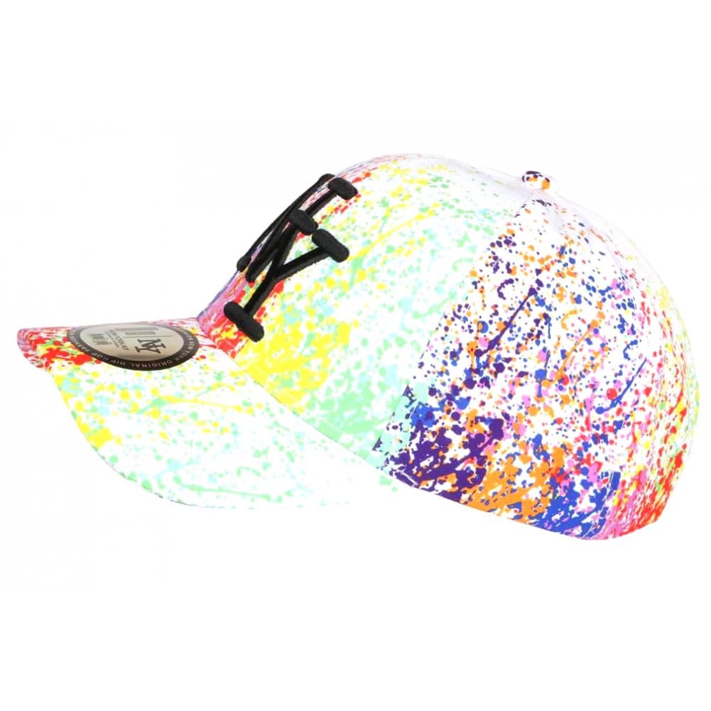 Casquette Enfant Blanche Verte Tags Tendance NY Paynter 7 a 12 ans