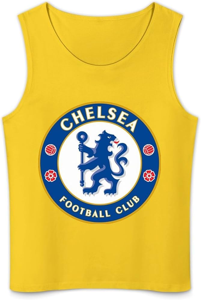 Amazon.co.jp: メンズ タンクトップ チェルシーfc スポーツ 袖なし 綿