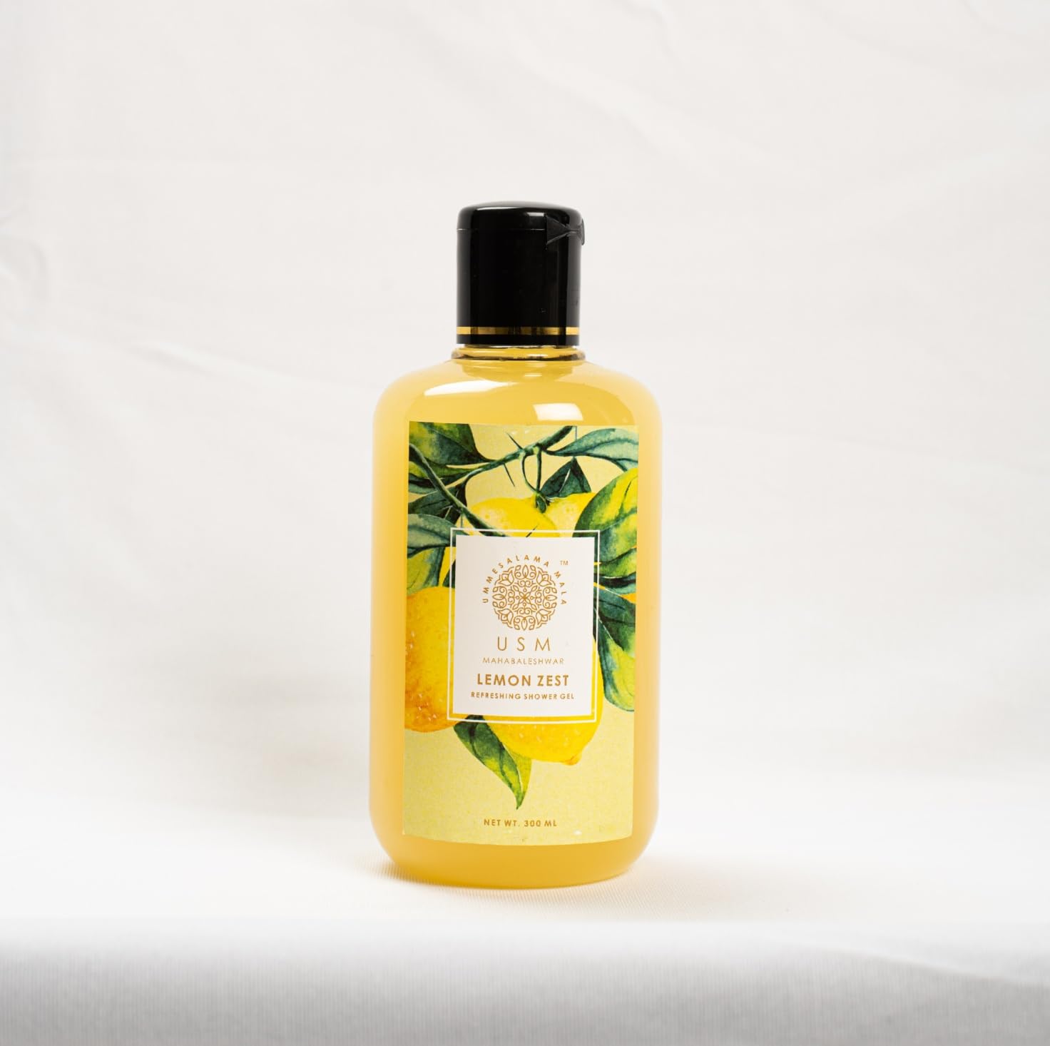Lemon Zest Deep Cleansing Body Wash for Women and Men 300ml Hydrating Moisturising Shower Gel