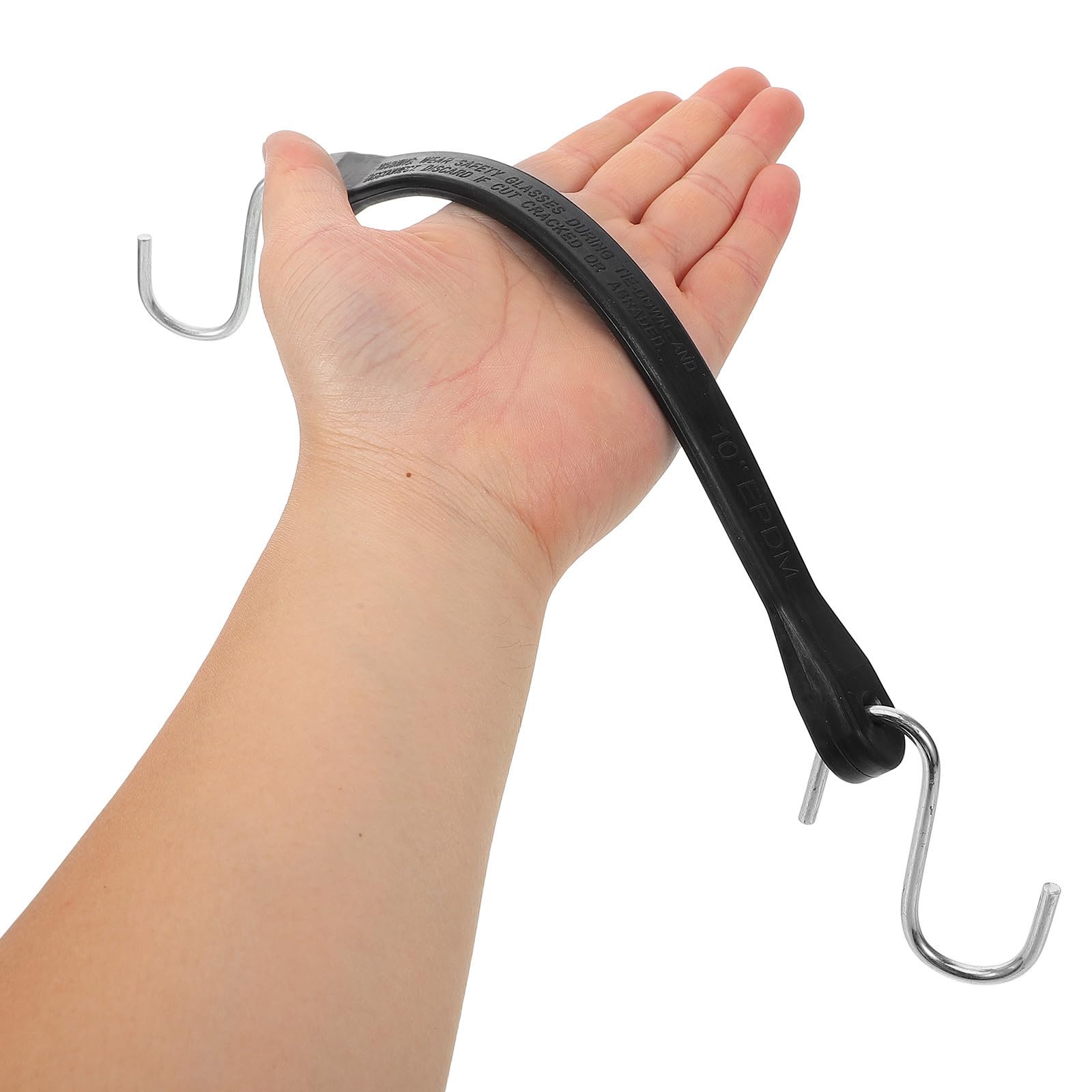Mikikit 10 Correas de Equipaje de Goma Ajustables Diseño Versátil y Tensión Regulable para Viaje y Transporte Seguro
