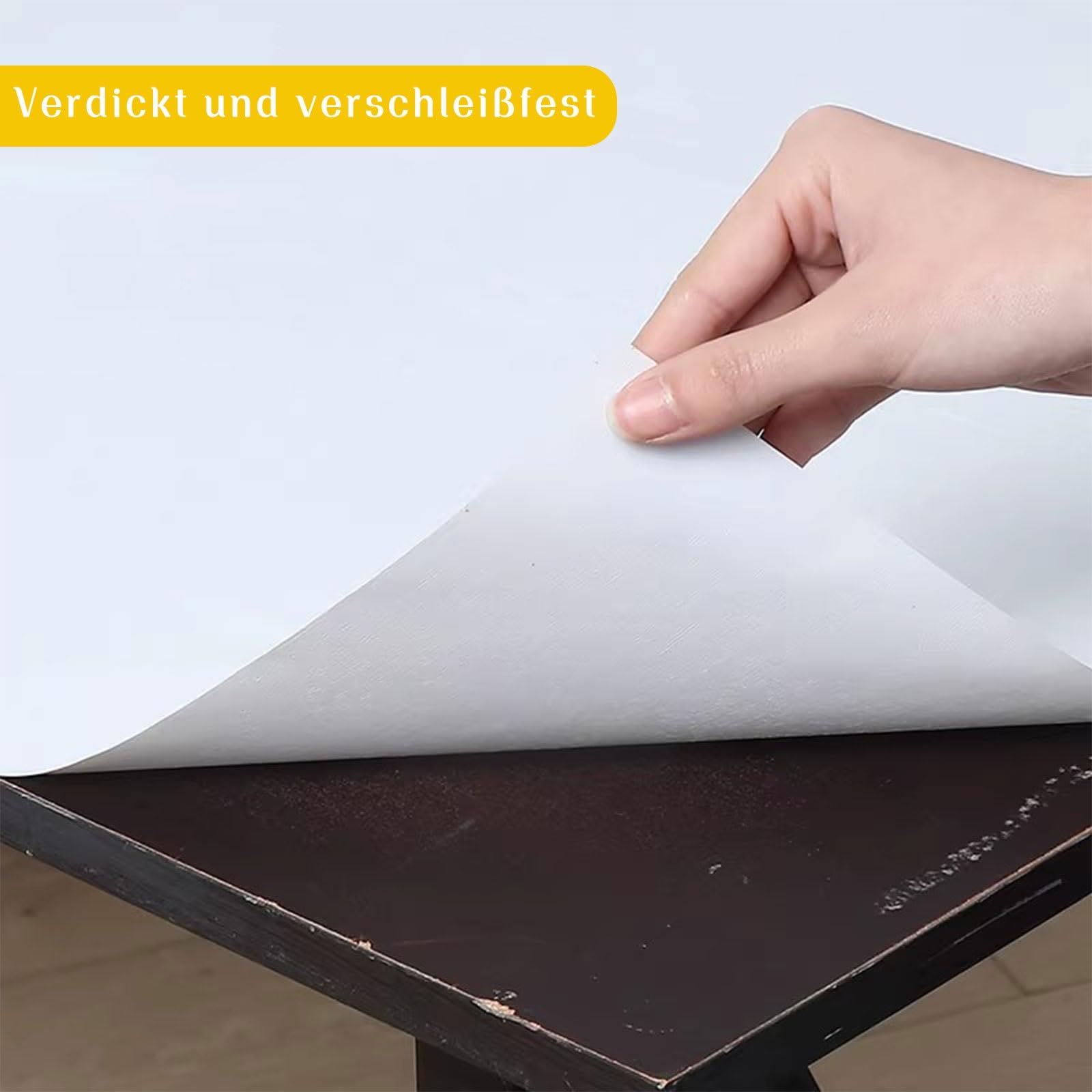 Samoprzylepna tapeta imitująca drewno Samoprzylepna folia meblowa imitująca drewno w rolce wielokolorowa 60cm x (300-1000) cm(Tisch Folie 018,60W x 300L cm)