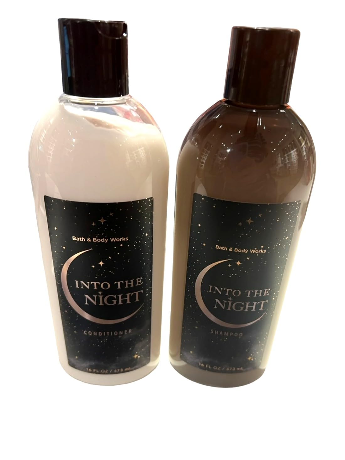 In Fashion Design Bath and body Lotion, Perfume Mist, Shower Gel Fragrance Collection (IntoTheNight ShampooConditionerSetof2, 2 pc Set)