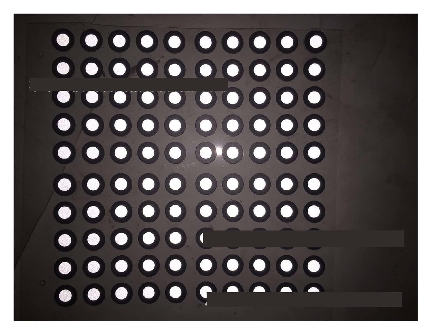 3D-Scan-Marker, 3D-Scan-Spray, 3D-Ganganalyse 3D-Scanning Markierungspunkte Markierungspunkte, Zielpunkte for präzises optisches Tracking und 3D-Scanning(Black Circle,Inner6outer10)