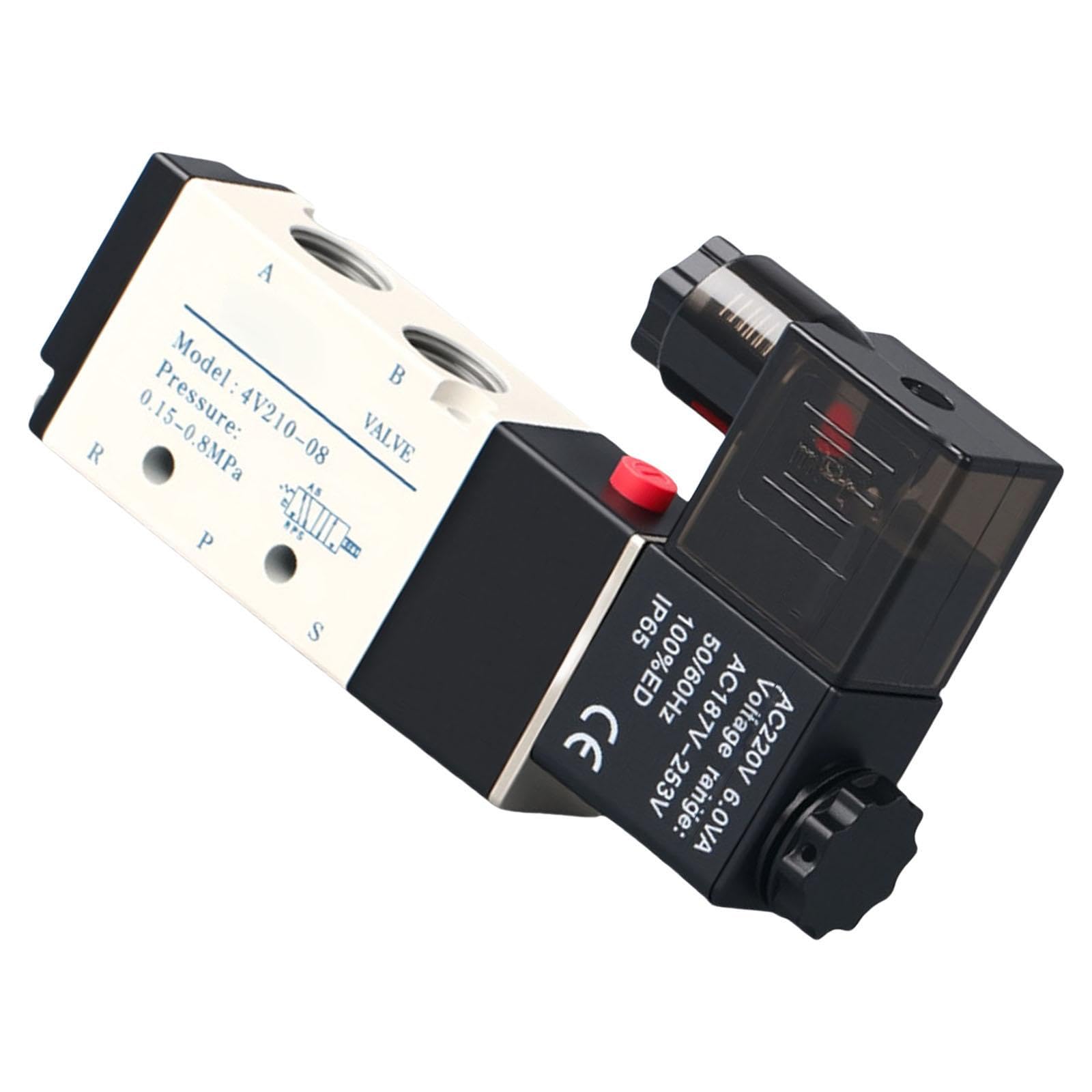 Rustproof Pneumatic Switching Valves Accessory for Factory Technicians and Automated Production Lines Daily Casual Use Cylinders Control Valves