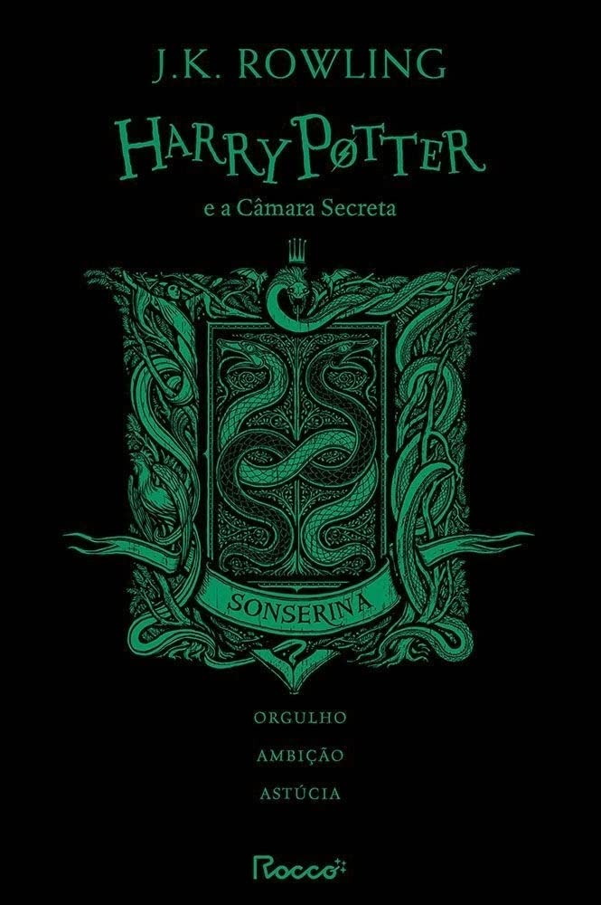 HARRY POTTER E A CÂMARA SECRETA SONSERINA - CAPA DURA