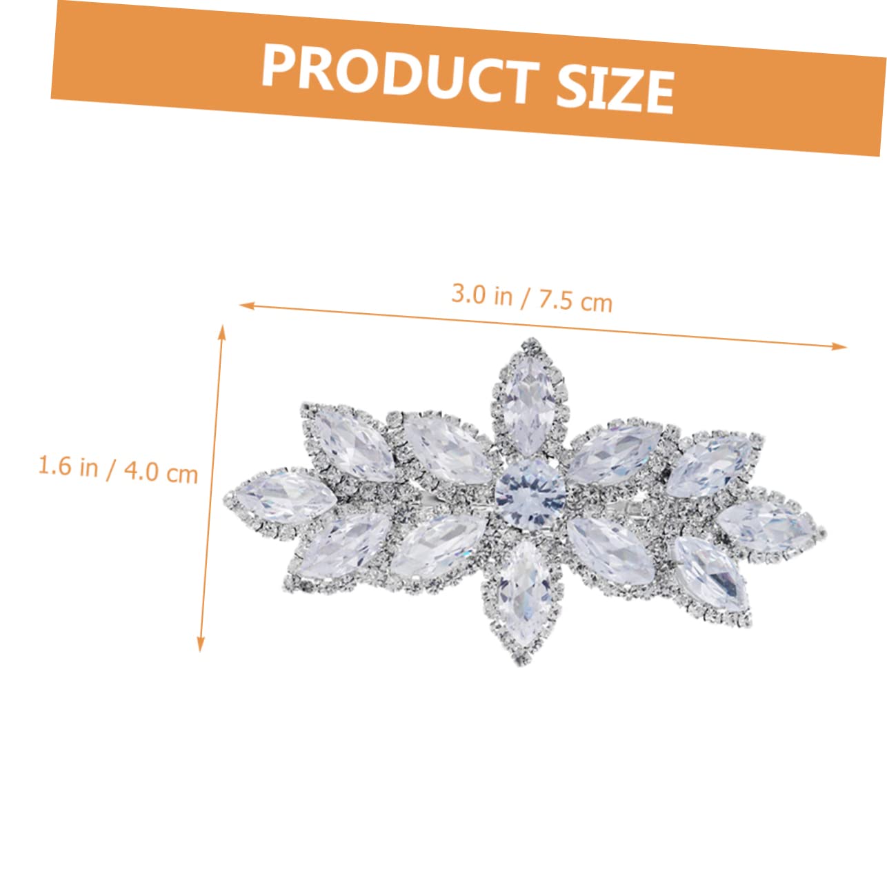 FRCOLOR 4piezas Clip De Pelo De Para Boda Horquilla De Para Mujeres y Accesorio Elegante Para y