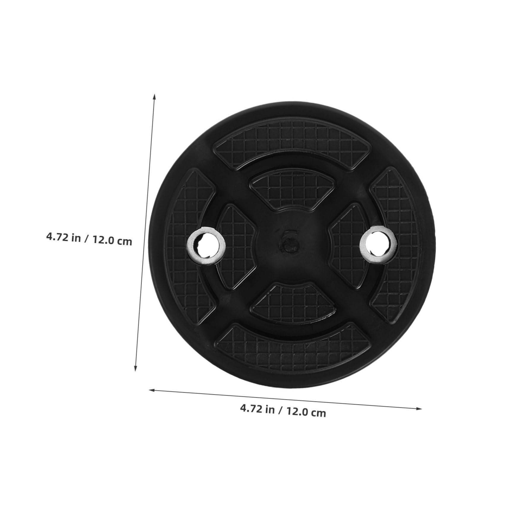 PRETYZOOM 8 Pezzi Cuscinetti in Gomma per Sollevatore Doppio Montante Accessori per Sollevamento Auto Supporti in Gomma Rotondi Resistenti Adatti per Officina Meccanica