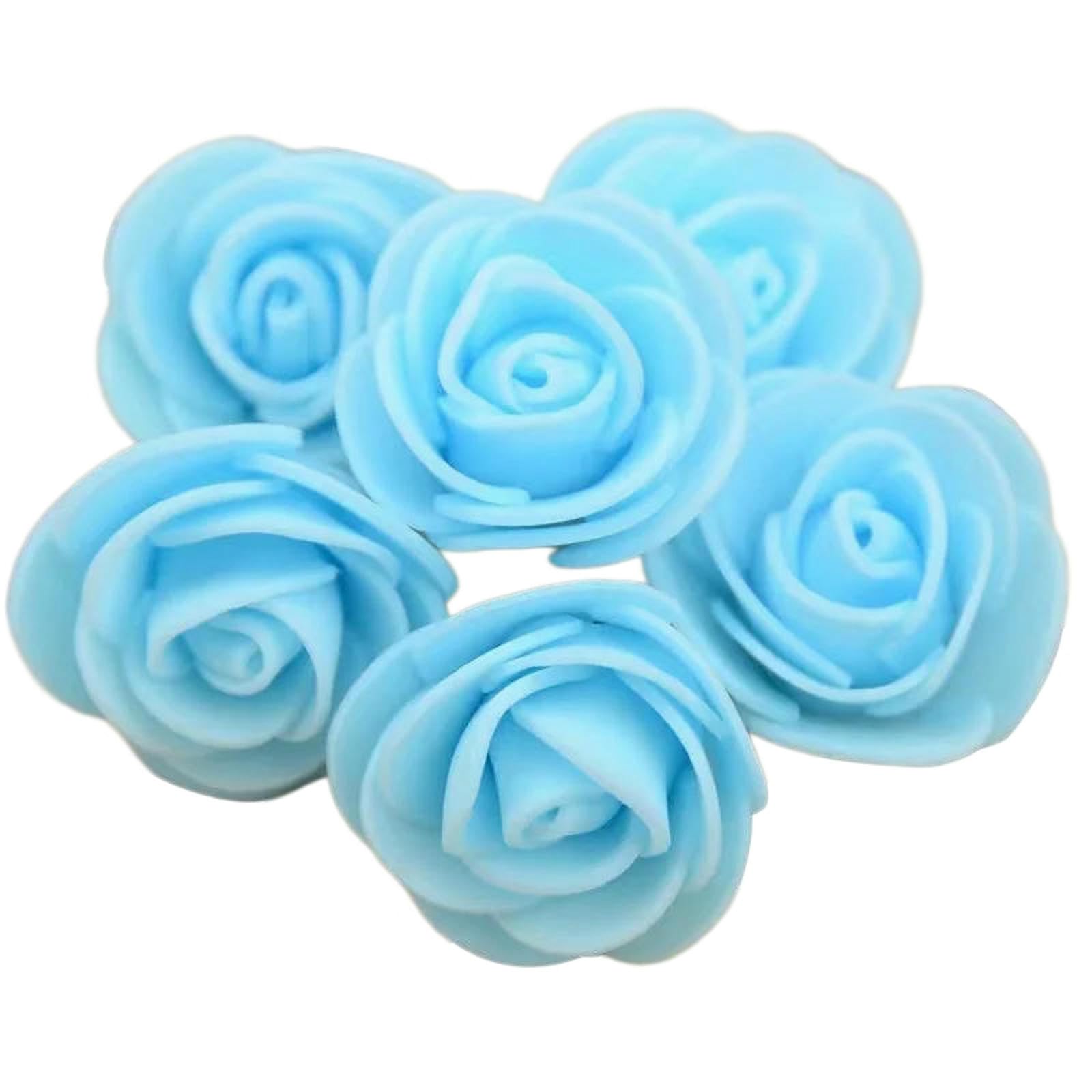 Fleurs artificielles et roses en mousse pour vos décors de table de mariage champêtre