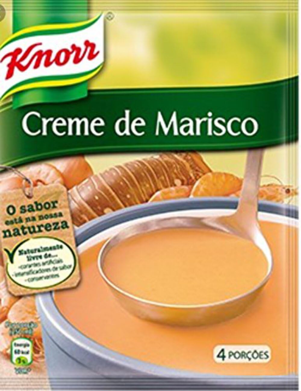 Knorr, Crema de Marisco, Creme de Marisco, En Polvo, 4 Porciones, 72g