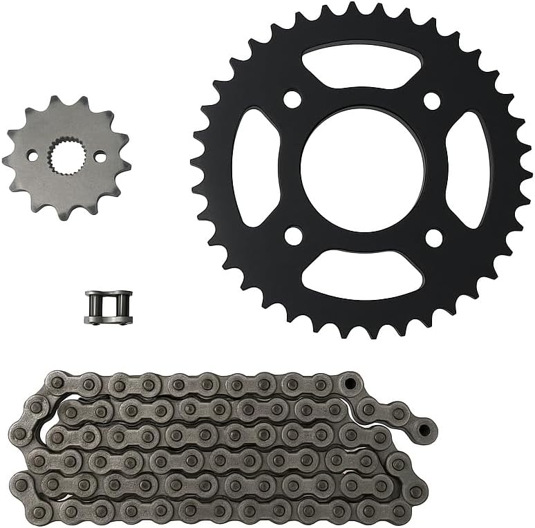 420 Motorcycle Drive Sprocket and Chain Kit compatible with Honda CRF50 2004-2025
