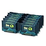 Combat Wipes ACTIVE Outdoor Wet Wipes - Extra Thick Camping Gear, Biodegradable, Body & Hand Cleansing/Refreshing Cloths for Backpacking & Gym w/Natural Aloe & Vitamin E (12 Pack, 300 Wipes)