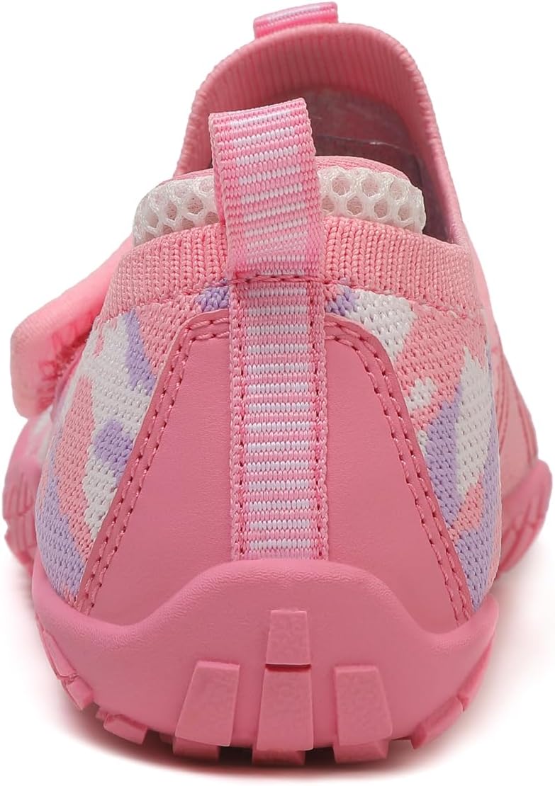 KUBUA Versatile Kids Water Shoes Boys Girls Quick Dry Swim Aqua Socks