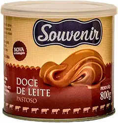 Doce de Leite Pastoso - Souvenir - 800Gr
