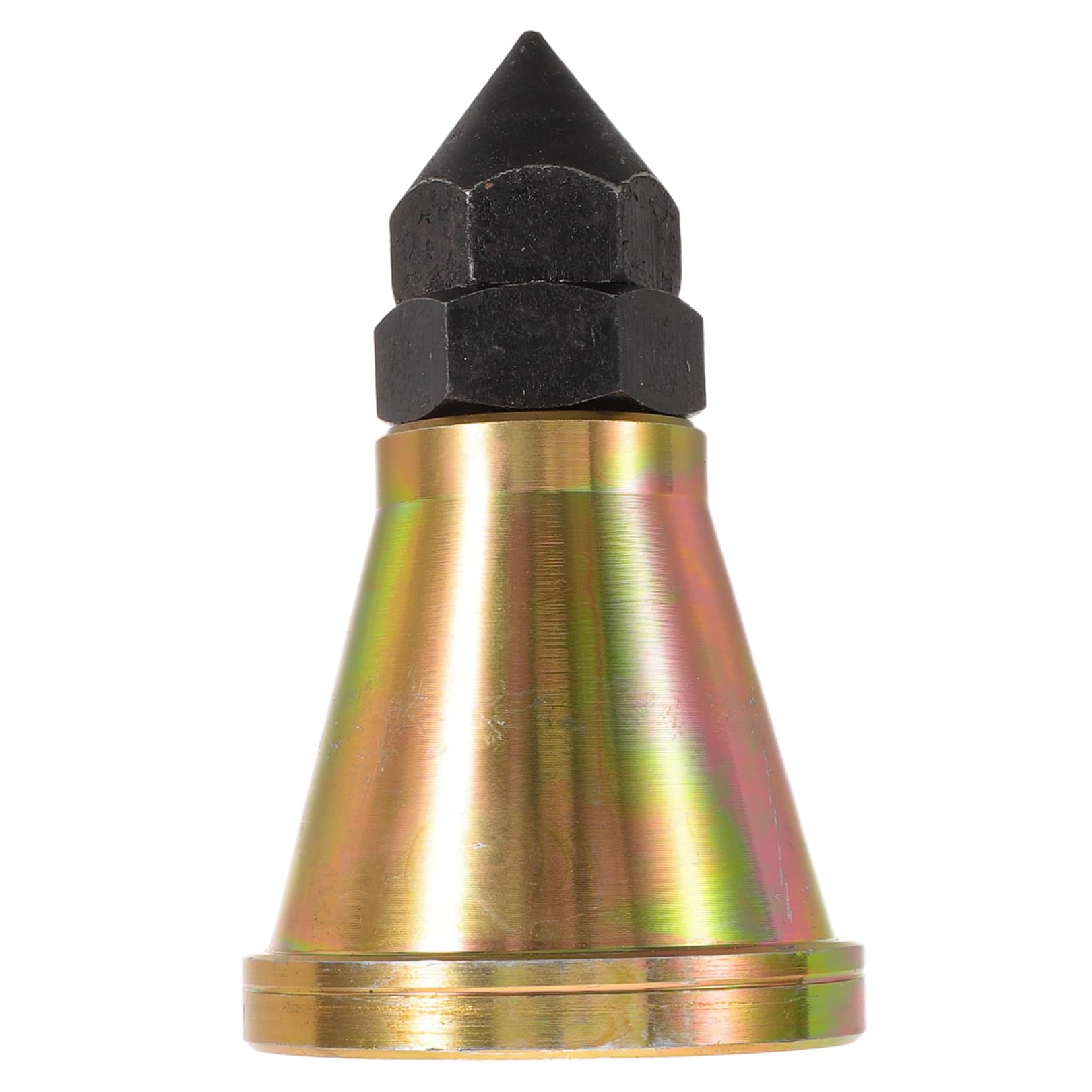 Gato de Tornillo Ajustable Gato Estabilizador para Caravanas Acero 45 Dorado Almohadilla Antideslizante y Nivelación de Fresadoras