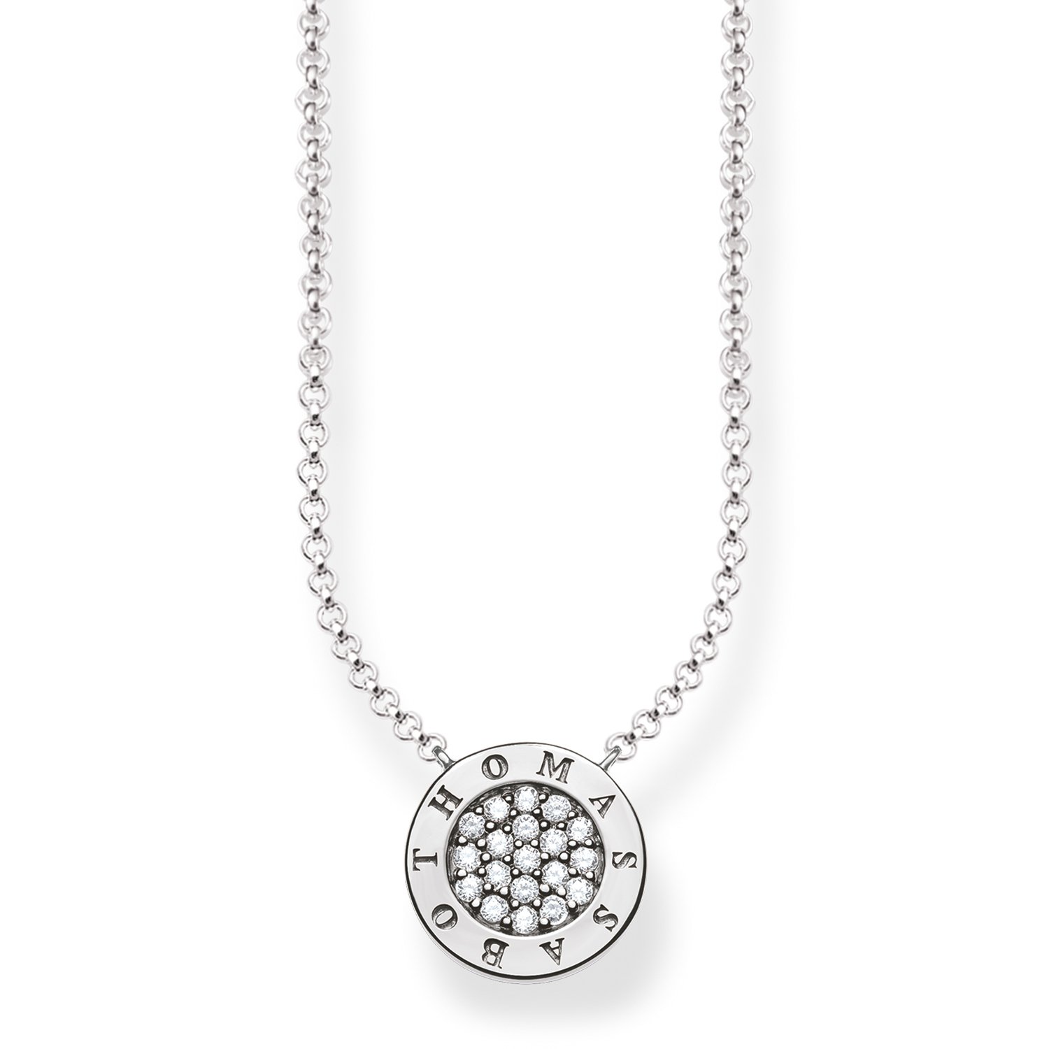 Thomas Sabo 32002853 Women's Necklace 925 Silver Zirconia