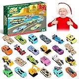 【Auto Adventskalender für Kinder】Kinder adventskalender 2023 enthält verschiedene Anime-Elemente, cool und lustig. Der Auto-Adventskalender bietet Kindern Anime-Stadtszenen, indem sie eine Stadtverkehrswelt schaffen und Fahrwege wählen, erhalten sie die Möglichkeit zu lernen und zu erkunden, während sie endlosen Spaß haben.