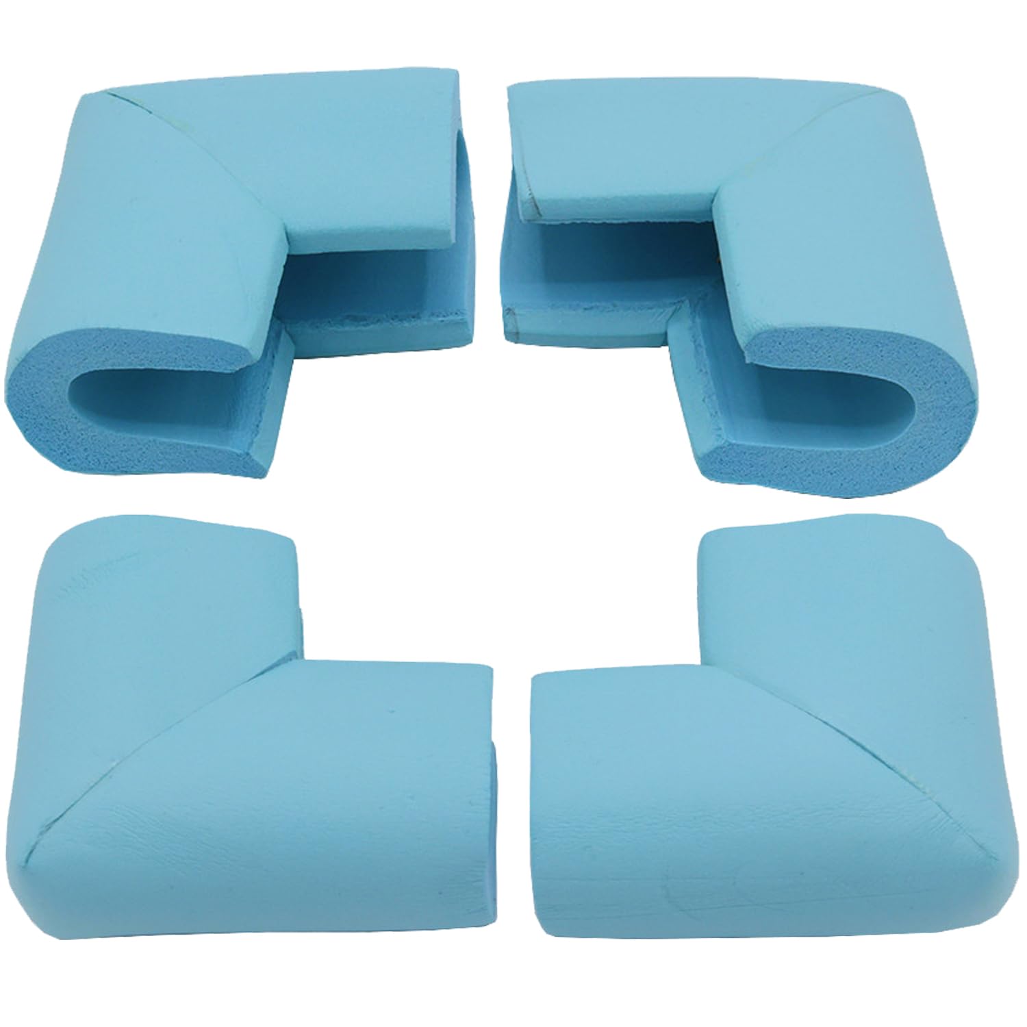 Protection d'angle en mousse pour une table basse sécurisée dans votre salon familial