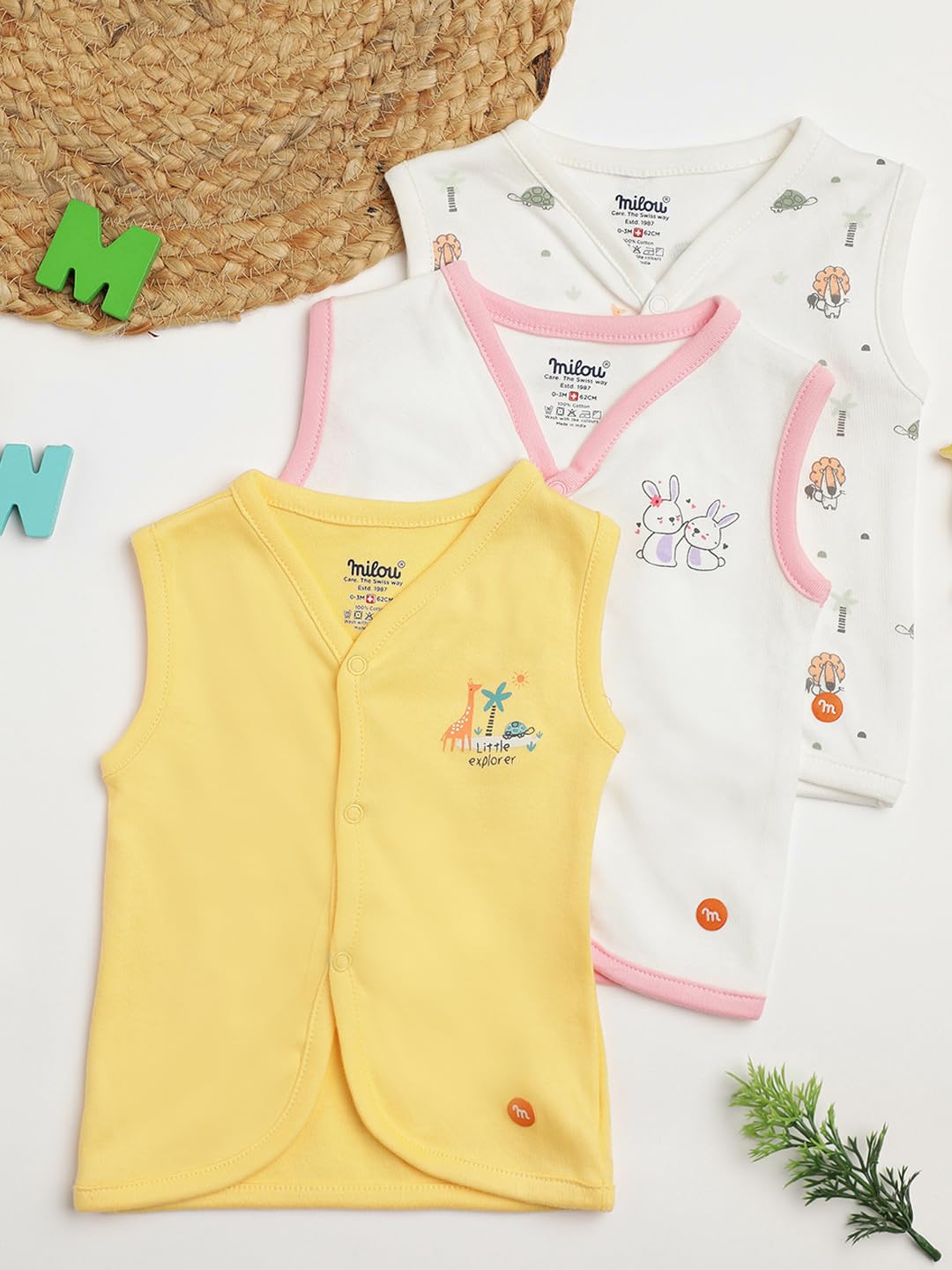 Milou Unisex's Regular Fit Jablas (IJAB026_Multi Color - Image 8 thumbnail