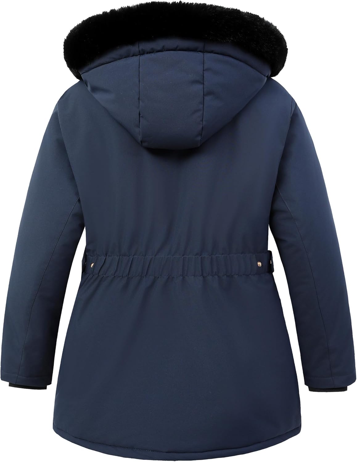 Women’s Plus Size Puffer Down Coat | Windproof, Waterproof, Removable Hood, Insulated for Winter Travel - Image 2