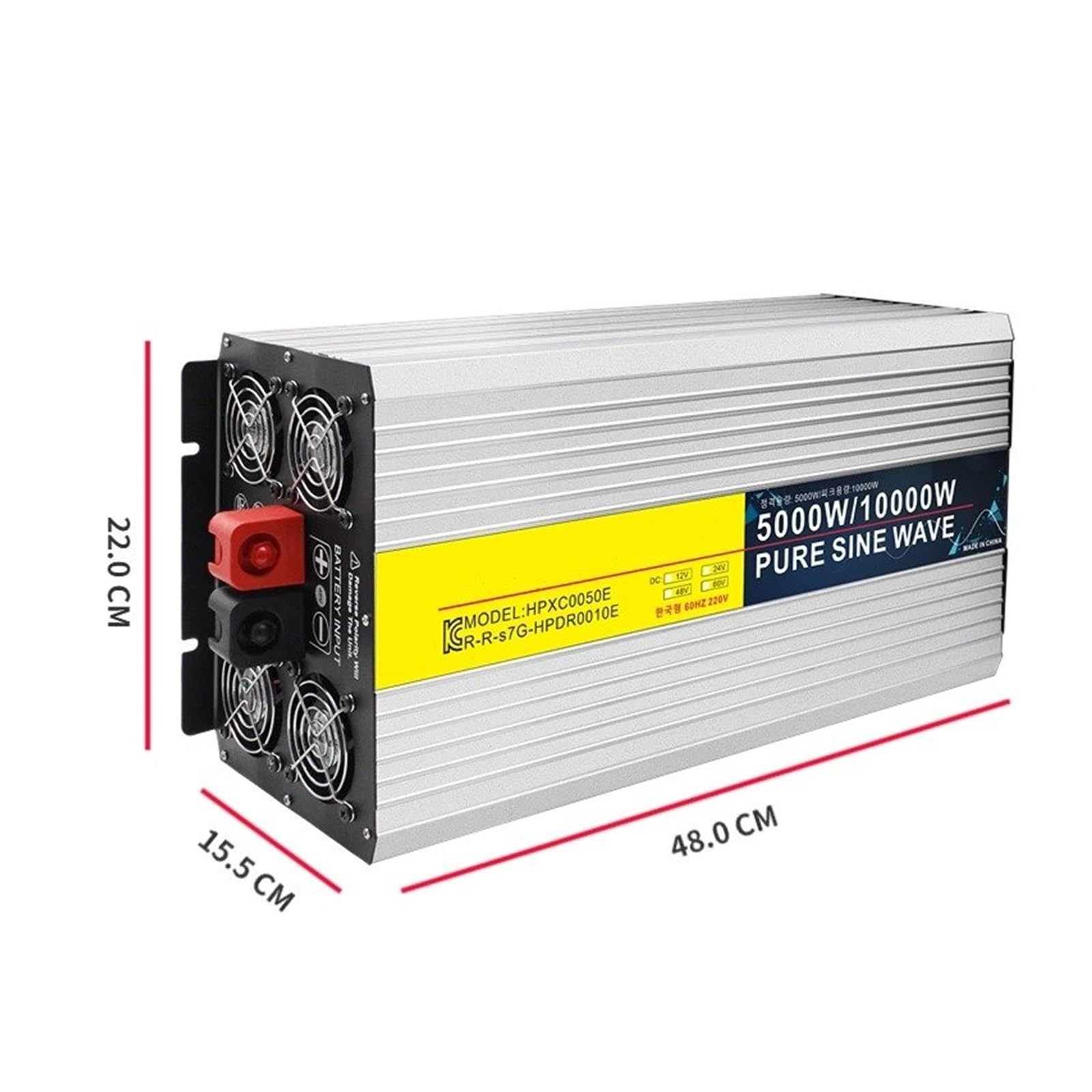 Invertitore Potenza Inverter A Onda Sinusoidale Pura 8000W 10000W 12000W 12v 220v 24v Sinusoidale Pura Inverter(24V,12000W)